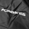 Divisible Waterproof Suit with Reflective Strips - Waterproof 3000mm, Black Color, Forbikes...