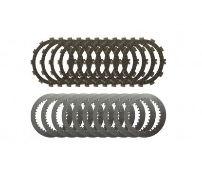 Kit dischi completo per frizione ad olio Ducati - Performance CNC Racing KF408N