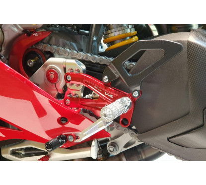 Pedane regolabili Ducati per serie Panigale V4 R - Pramac Racing Limited Edition CNC Racing...