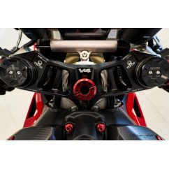 Piastre di sterzo Ducati Panigale V4 - Superiore Pramac Racing Lim. Ed. CNC Racing PST15BPR