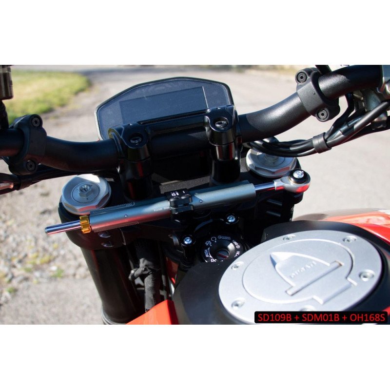 Supporto ammortizzatore di sterzo Ducati Hypermotard 950  / SP CNC Racing SD109B
