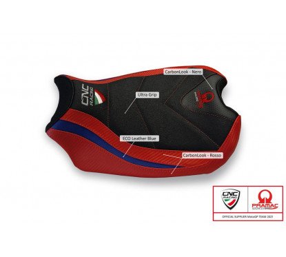 Rivestimento sella Ducati Panigale V4 - Pramac Racing Limited edition CNC Racing SLD01PR