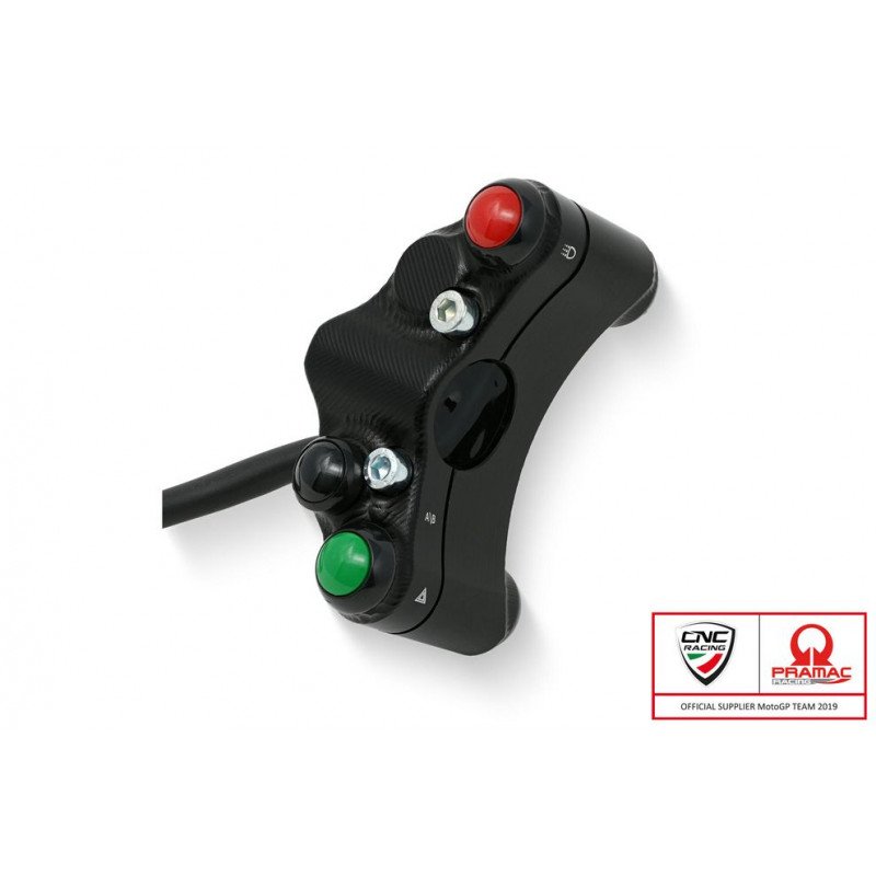 Left handlebar switch - Street version - Pramac Racing Limited Edition CNC Racing SWD13BPR