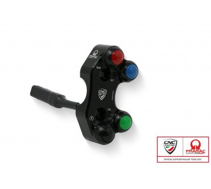 Right-hand switchgear for Ducati Panigale V4R - Brembo OEM and RCS radial brake pump