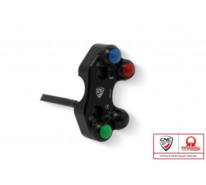 Right-hand switchgear for Ducati - Brembo OEM and RCS radial brake pump - Pramac Racing...