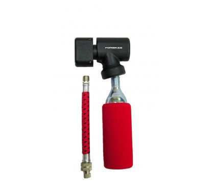 Quick inflation kit with regulator - 1 CO2 cartridge