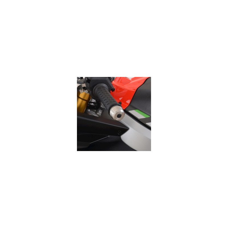 Stabilizzatori / tamponi manubrio acciaio inox, Aprilia RS660 '21- R&G BE0148SS
