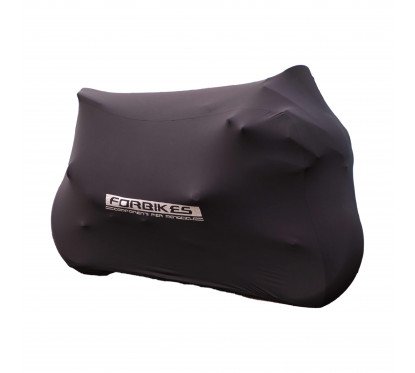 FORBIKES INDOOR MOTORCYCLE COVER WITH LOGO - ELASTICIZED ON 4 SIDES Forbikes