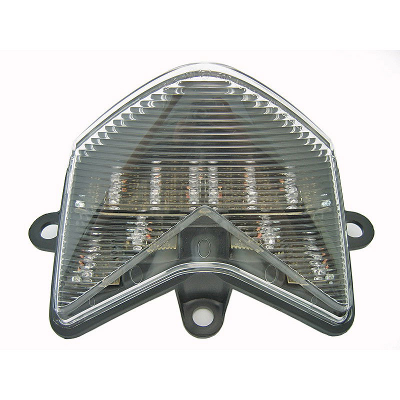 REAR LAMP  TRANSPARENT KAWASAKI ZX6R '05-'06-ZX10R '06-'07-Z750S '05-'06 A LED HOMOLOGATED
