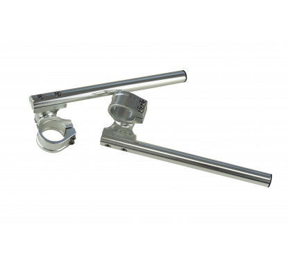 Coppia SEMIMANUBRI RIALZATI 45mm, inclinazione regolabile, diam.41 ALLUMINIO Forbikes
